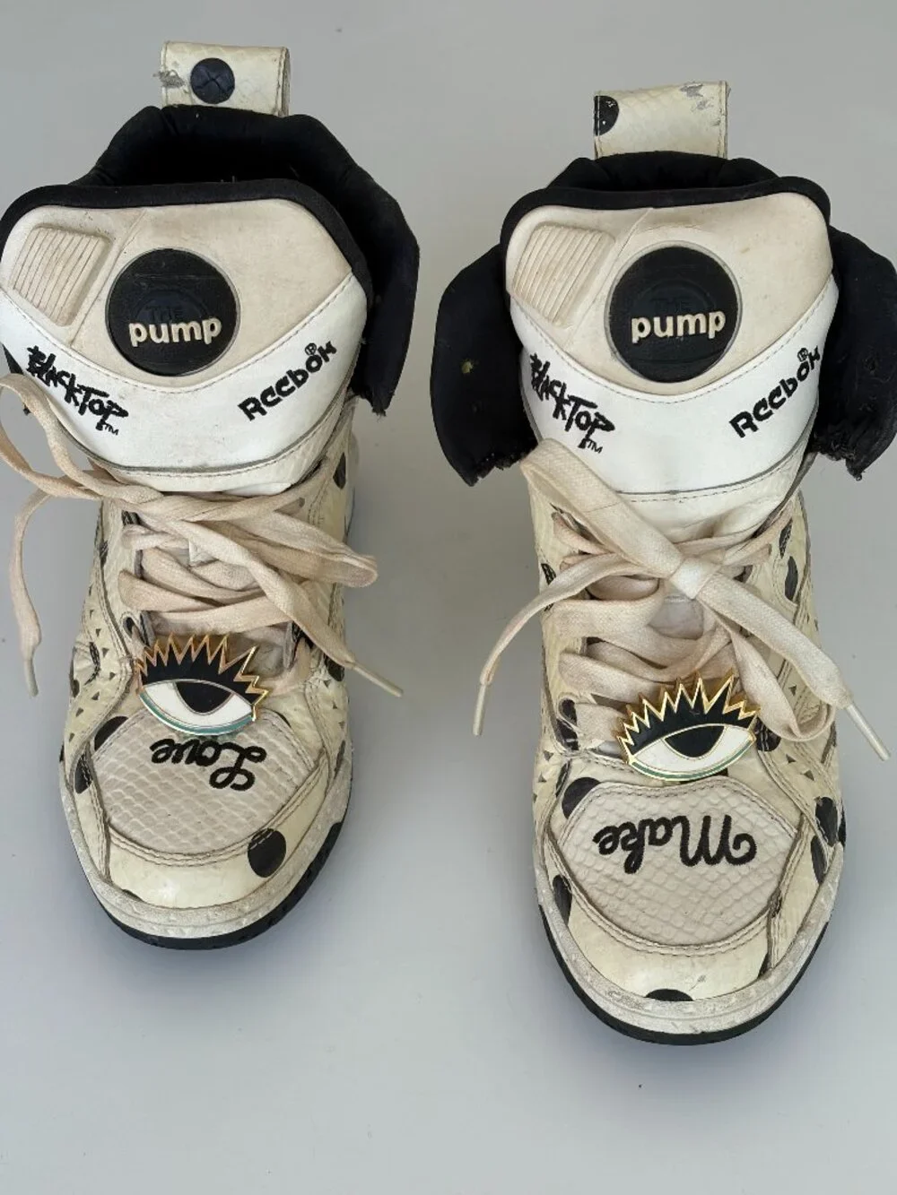 Retro Reebok Pump High Tops - Picture 1 of 10